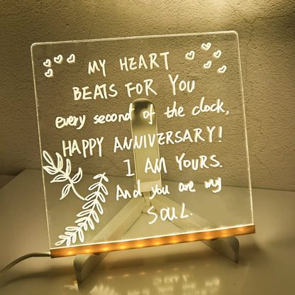 LED Writing Board Lamp