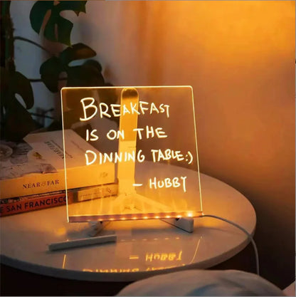 LED Writing Board Lamp